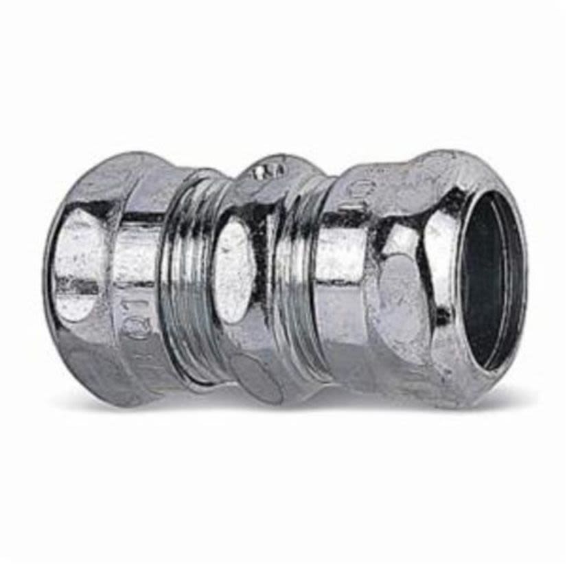 T&B® 5220 Conduit Coupling, 3/4 in, For Use With EMT Conduit, Steel, Electro-Plated Zinc